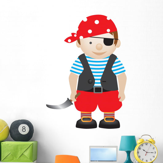 Pirate Boy Wall Decal