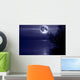 Blue Moon Wall Decal