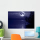 Blue Moon Wall Decal