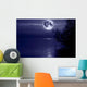 Blue Moon Wall Decal