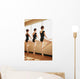 Three Women Practicing Dance Wall Mural