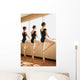 Three Women Practicing Dance Wall Mural