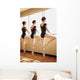 Three Women Practicing Dance Wall Mural