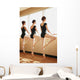 Three Women Practicing Dance Wall Mural