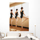 Three Women Practicing Dance Wall Mural