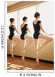 Three Women Practicing Dance Wall Mural