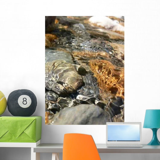Water Rocks 2 Wall Decal