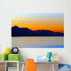 A Mountain Silhouette Wall Mural