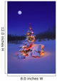 Christmas Tree Glowing Wall Mural