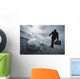 Businessman With Ball And Chain Wall Mural