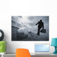 Businessman With Ball And Chain Wall Mural