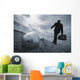 Businessman With Ball And Chain Wall Mural