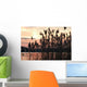 Evening Lake Wall Decal Design 2