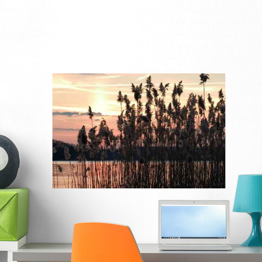 Evening Lake Wall Decal Design 2