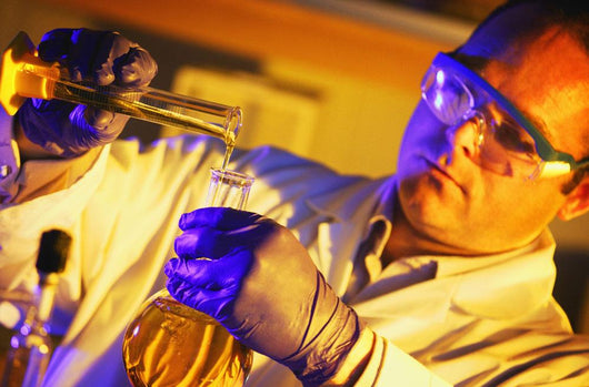 A Scientist In A Lab Wall Mural
