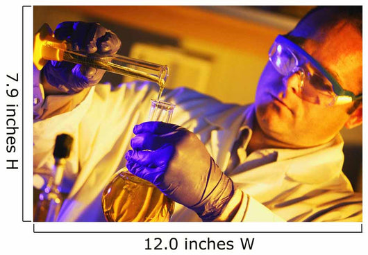 A Scientist In A Lab Wall Mural