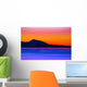 A Mountain Silhouette Wall Mural