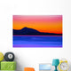 A Mountain Silhouette Wall Mural