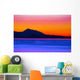 A Mountain Silhouette Wall Mural