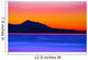 A Mountain Silhouette Wall Mural