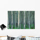 A Forest Of Trees Wall Mural