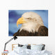 Profile Of A Bald Eagle Wall Mural