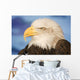 Profile Of A Bald Eagle Wall Mural