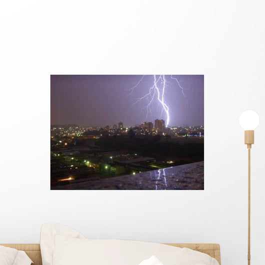 Double Beam Wall Decal