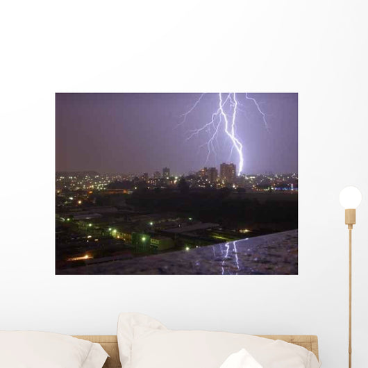 Double Beam Wall Decal