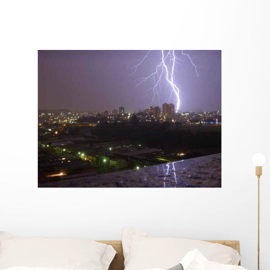 Double Beam Wall Decal