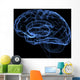 brain Wall Mural