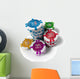 Casino Chips Wall Decal