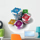 Casino Chips Wall Decal