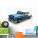 blue antique shinning cadillac car - isolated Wall Decal