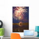 Fireworks Display On Canada Day Sherwood Park Alberta Canada Wall Mural