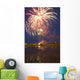 Fireworks Display On Canada Day Sherwood Park Alberta Canada Wall Mural