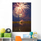 Fireworks Display On Canada Day Sherwood Park Alberta Canada Wall Mural