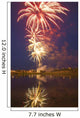 Fireworks Display On Canada Day Sherwood Park Alberta Canada Wall Mural