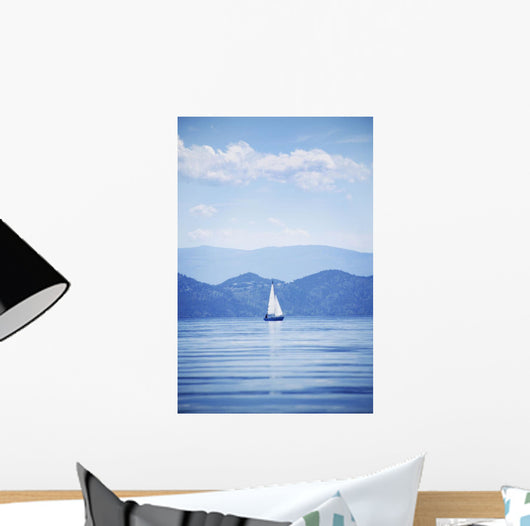 A Sailboat Wall Mural