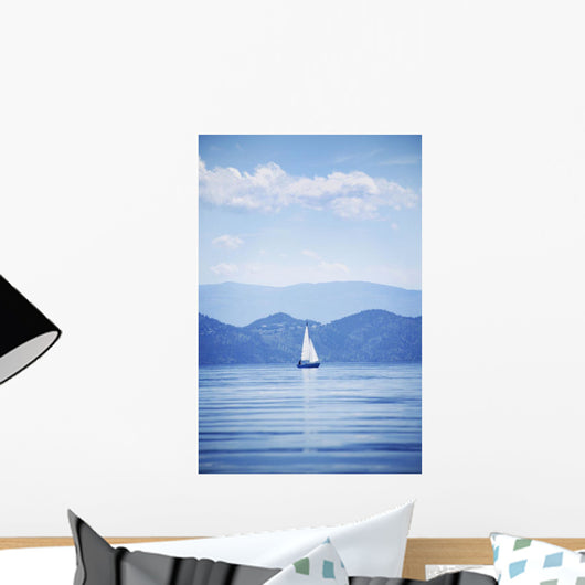 A Sailboat Wall Mural