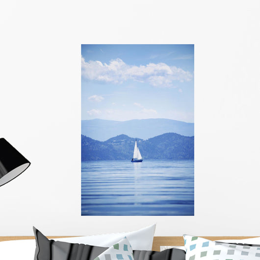 A Sailboat Wall Mural