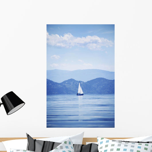 A Sailboat Wall Mural