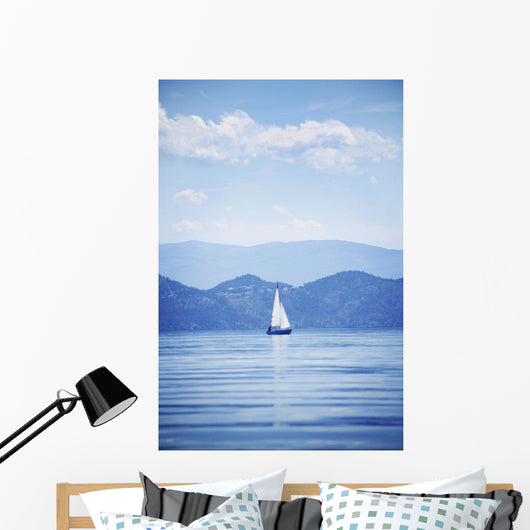 A Sailboat Wall Mural