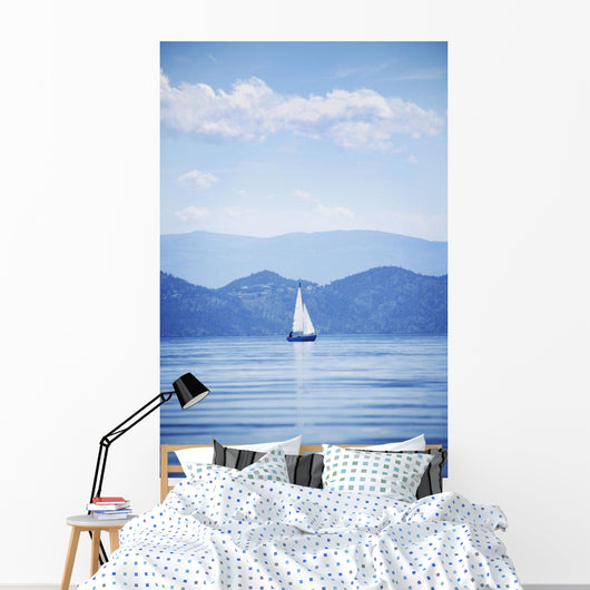 A Sailboat Wall Mural
