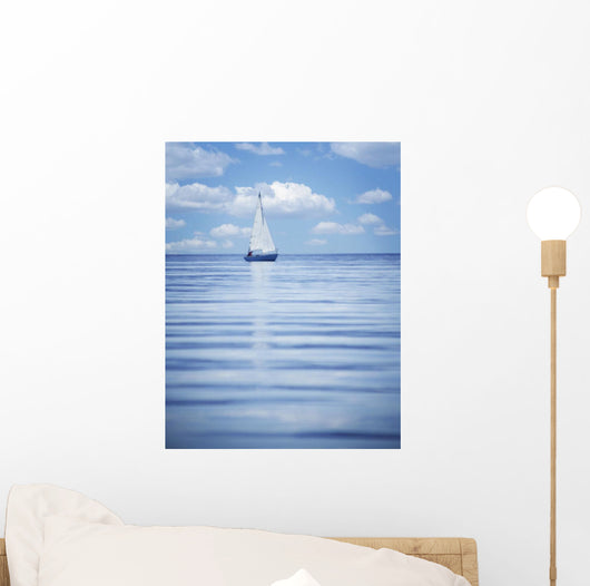 A Sailboat Wall Mural