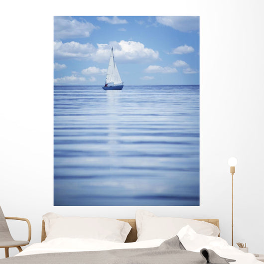 A Sailboat Wall Mural