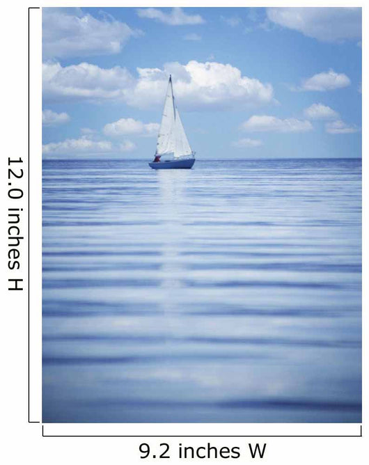 A Sailboat Wall Mural
