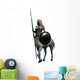Female Warrior Centaur Wall Decal
