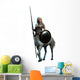 Female Warrior Centaur Wall Decal