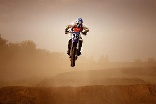 Motocross Rider Wall Mural